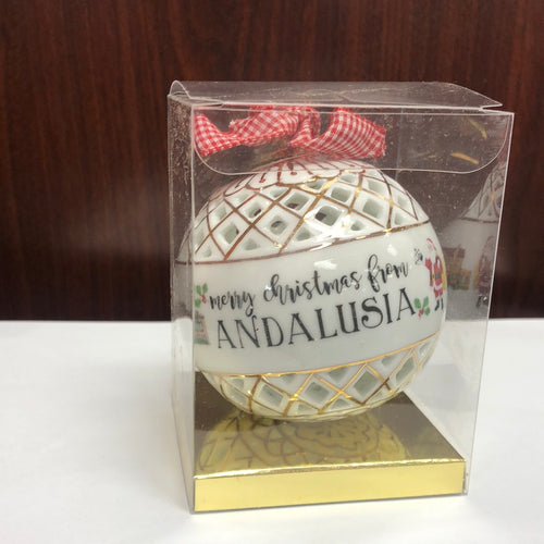 Andalusia Lattice Sphere Ornament