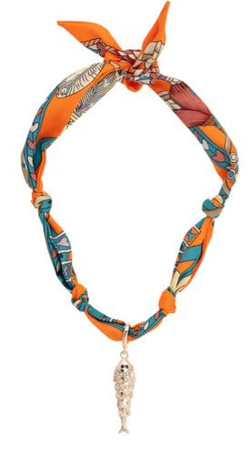 Colette Sardine Scarf Necklace