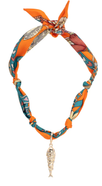 Colette Sardine Scarf Necklace