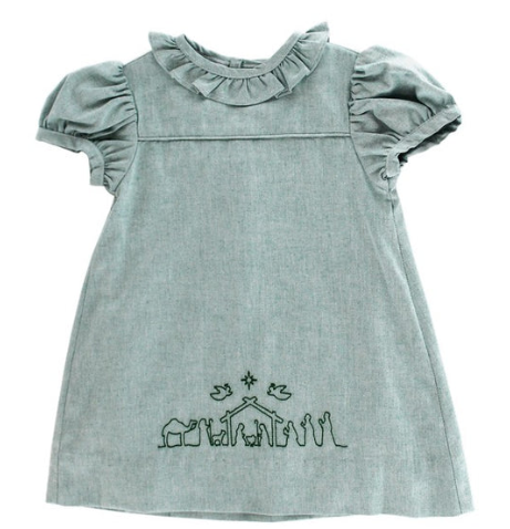 Nativity Stitch Aline Dress