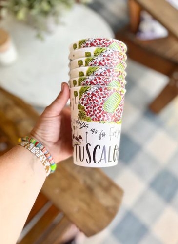 Tuscaloosa, AL Reusable Cup Set of 6