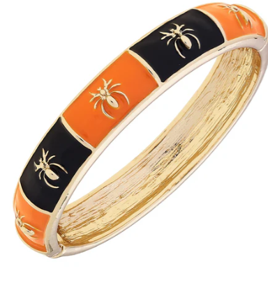 Halloween Spiders Bangle