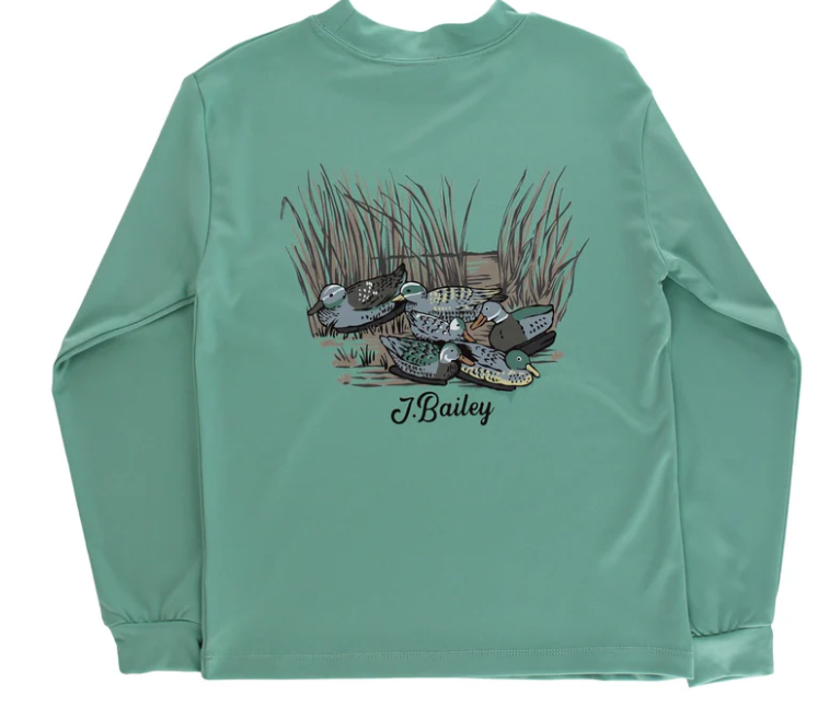 L/S Performance Logo Tee Decoy