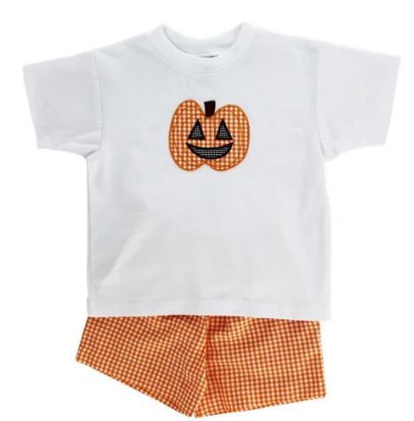 Jack O Lantern Short Set