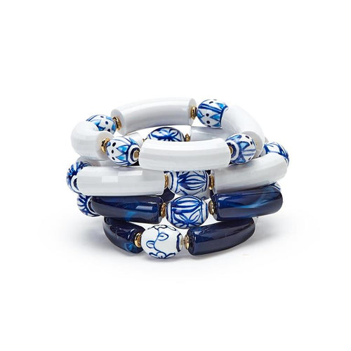 Chinoiserie Stretch Bracelet