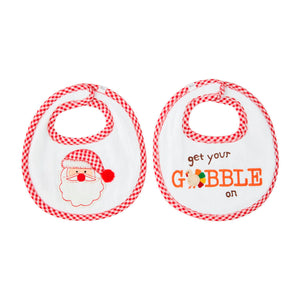 Reversible Holiday Bib