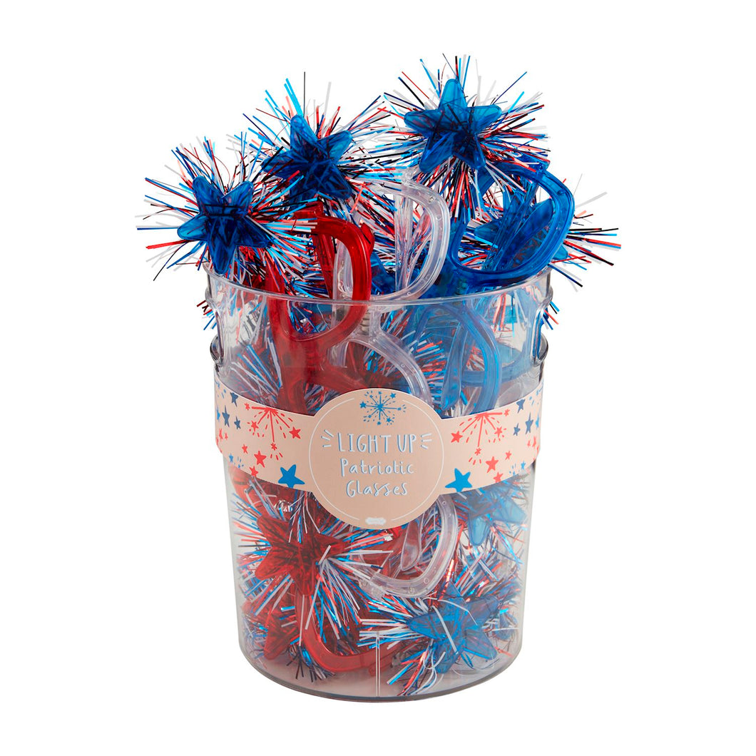 Light-Up Patriotic Glasses