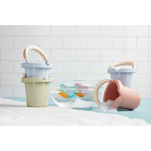 Wind-Up Bath Swimmer & Bucket Set