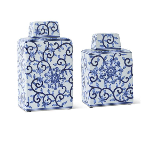 Blue & White Porcelain Containers