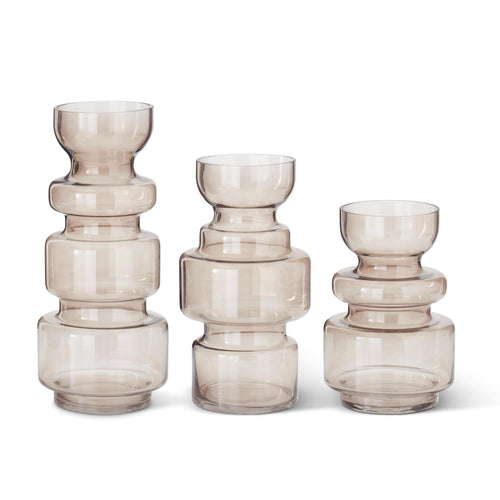 Brown Transparent Modern Vase