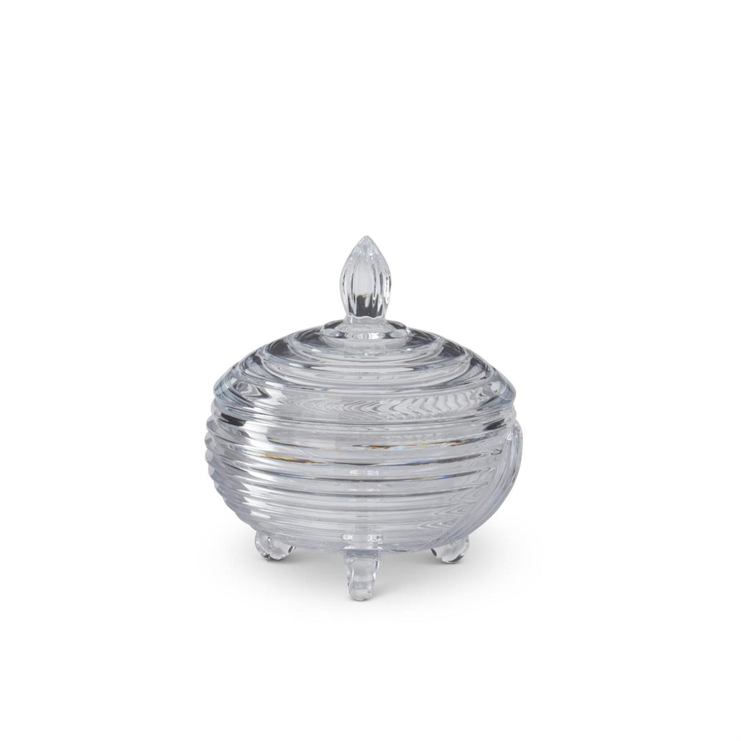 Footed Lidded Dish