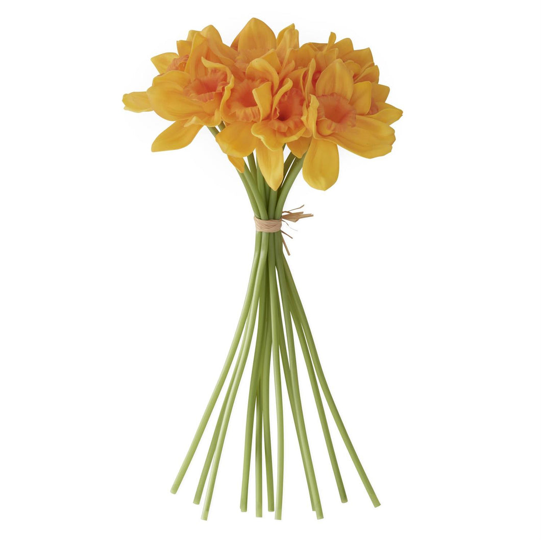 11 Inch Yellow and Orange Daffodil Bundle