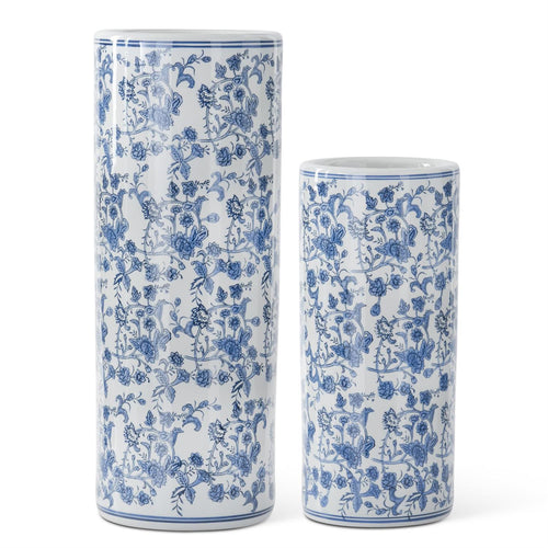 Chinoiserie Cylinder Vase