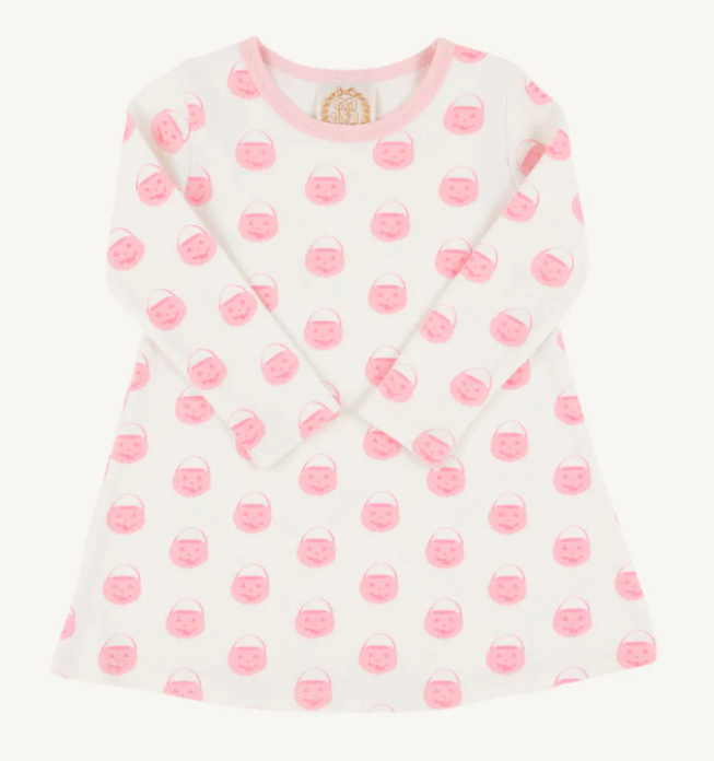 LS Polly Play Dress Vintage Prep Pumpkin Pails