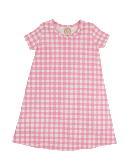 Hamptons Hot Pink Gingham Polly Play Dress