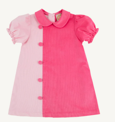 Short Sleeve Blaire Button Dress
