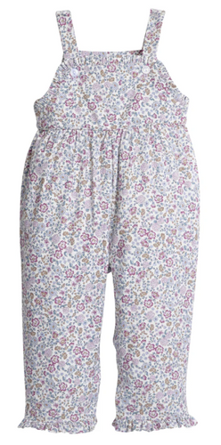 Ruffled Overall Margaux Floral