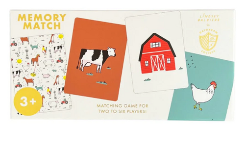 On the Farm Memory Match Game
