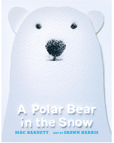 A Polar Bear in the Snow