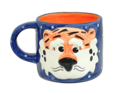 Raised Aubie Mug