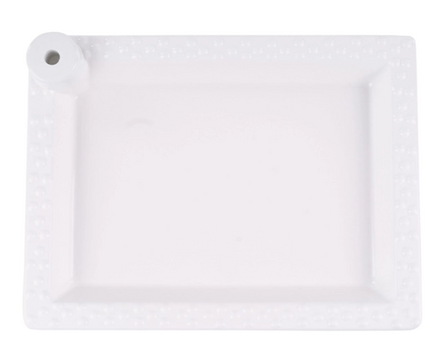 White Rectangular Platter