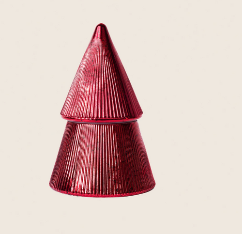 The Smell of Christmas Red Tree Candle