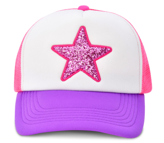 Glitter Star Trucker Hat