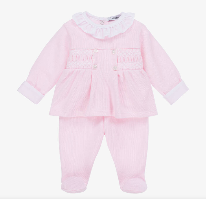 Girls Knitted Ruffle Set