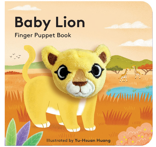 Baby Lion Puppet Finger Book