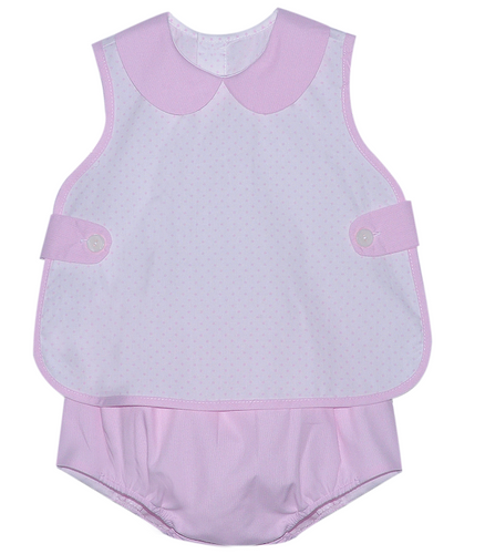 Pink Dot Bloomer Set