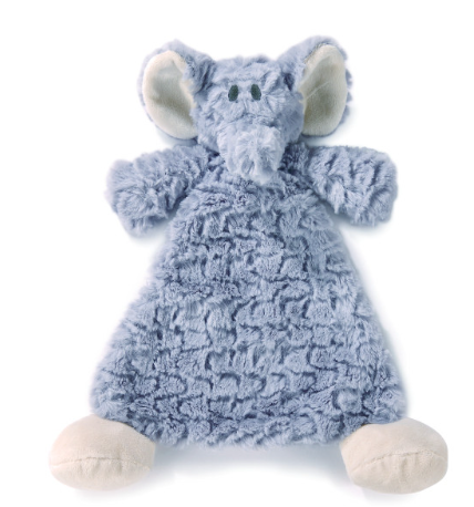 Ellery Elephant Rattle Blankie