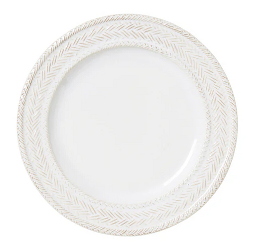 Le Panier Whitewash Dessert/Salad Plate