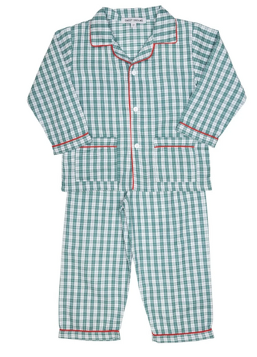 Green Plaid PJs