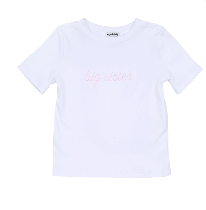 Big Sister Embroidered T-Shirt