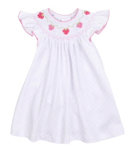 Strawberry Patch Bishop Dress