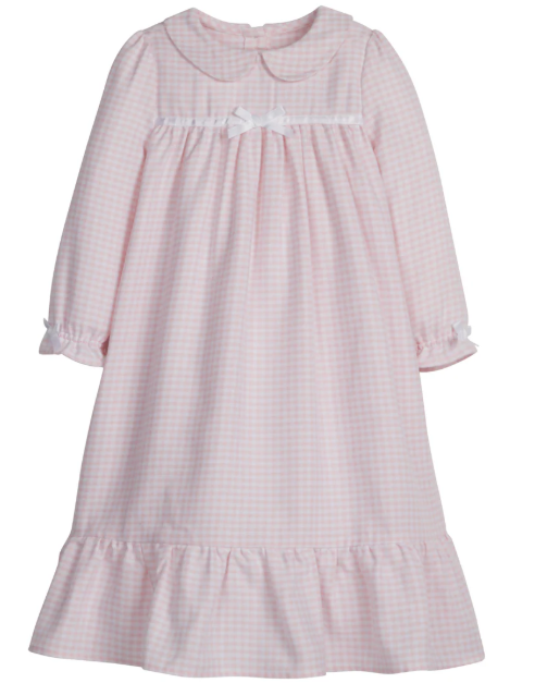 Classic Nightgown - Pink Gingham