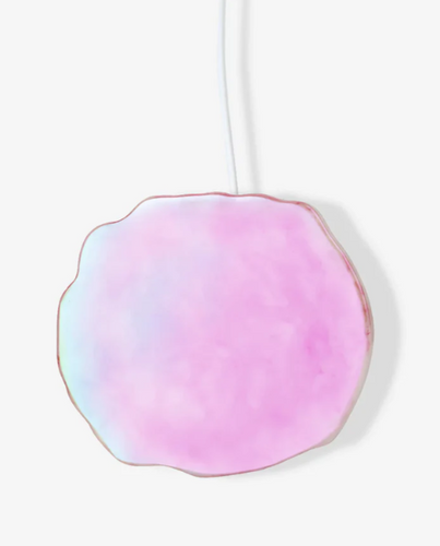 Rose Quartz Crystal Wireless Charger