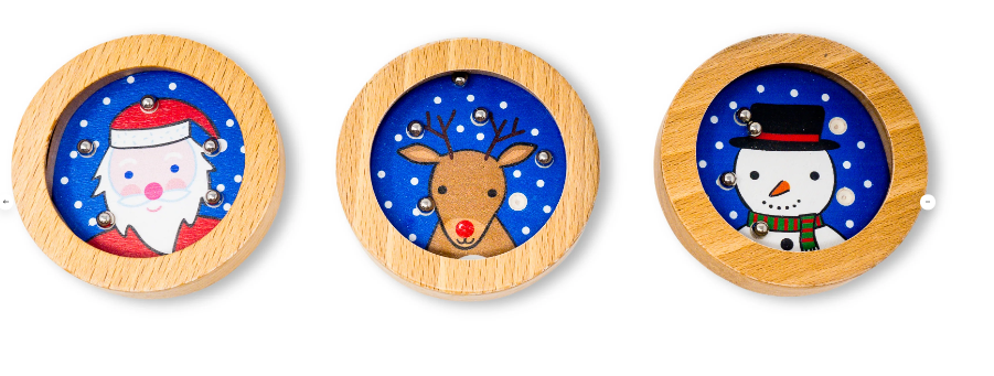 Wooden Christmas Puzzlers