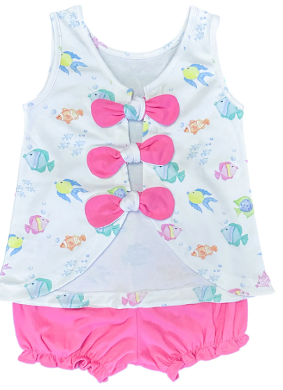O'Fishally Summer Kinley Bloomer Set