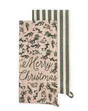 White Christmas Towel Set