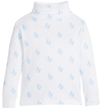 Cowboy Boots Printed Turtleneck