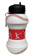 Baseball Collapsible Water Bottle