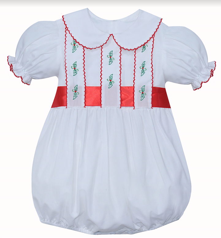 Christmas Hollies Psalm Girl Bubble