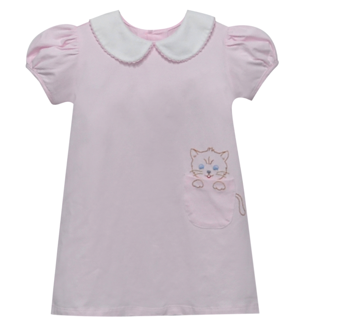 Pink Gemma Cat Dress