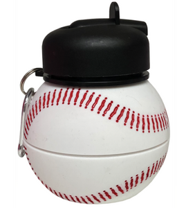 Baseball Collapsible Water Bottle