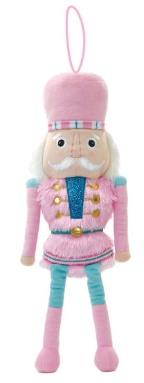 Nutcracker Plush Ornament