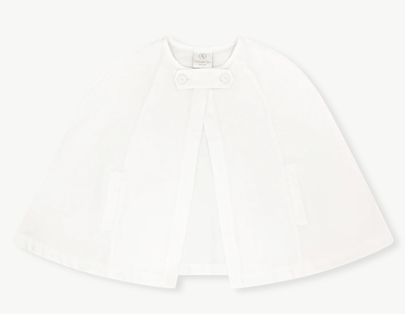 Classic Cape - Princeton White Corduroy