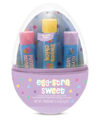 Egg-Stra Sweet Lip Balm Trio