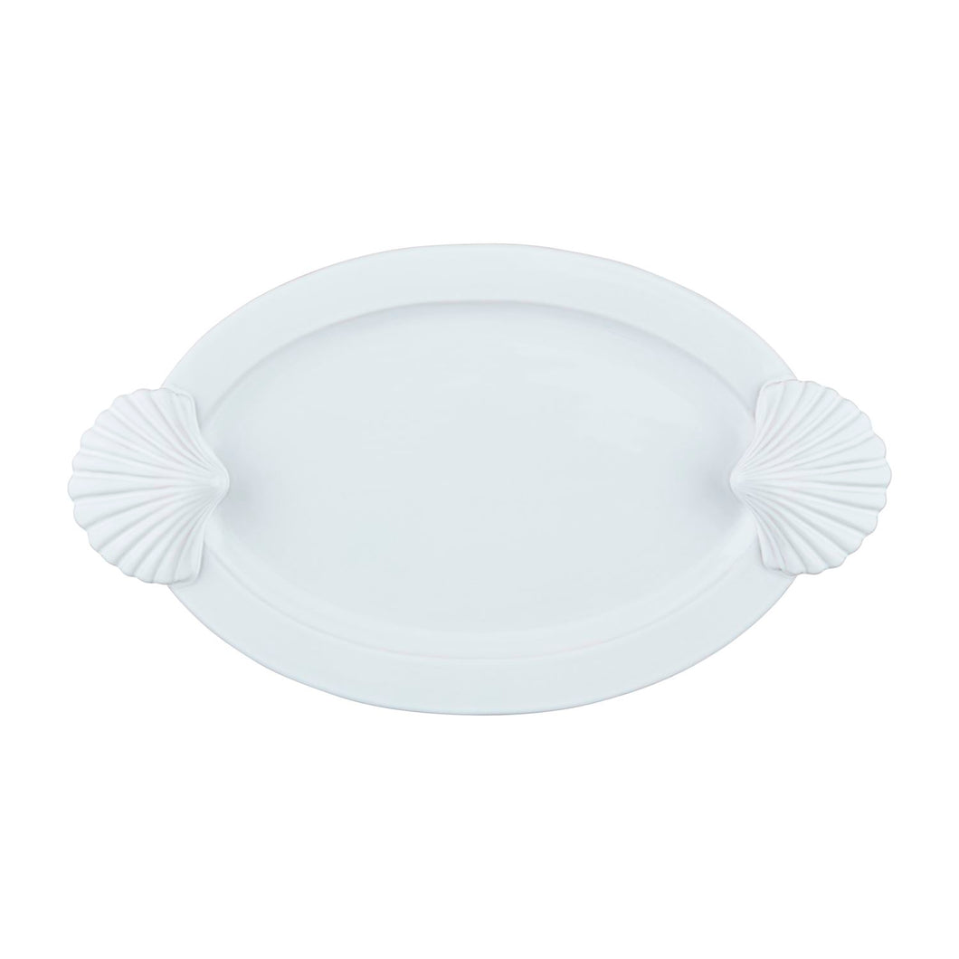 Fan Shell Handle Platter