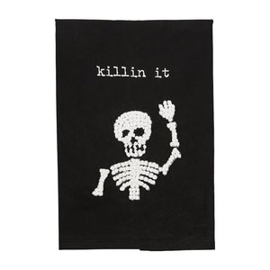 Knotted Halloween Towel